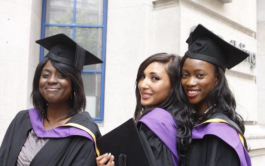 Graduating women